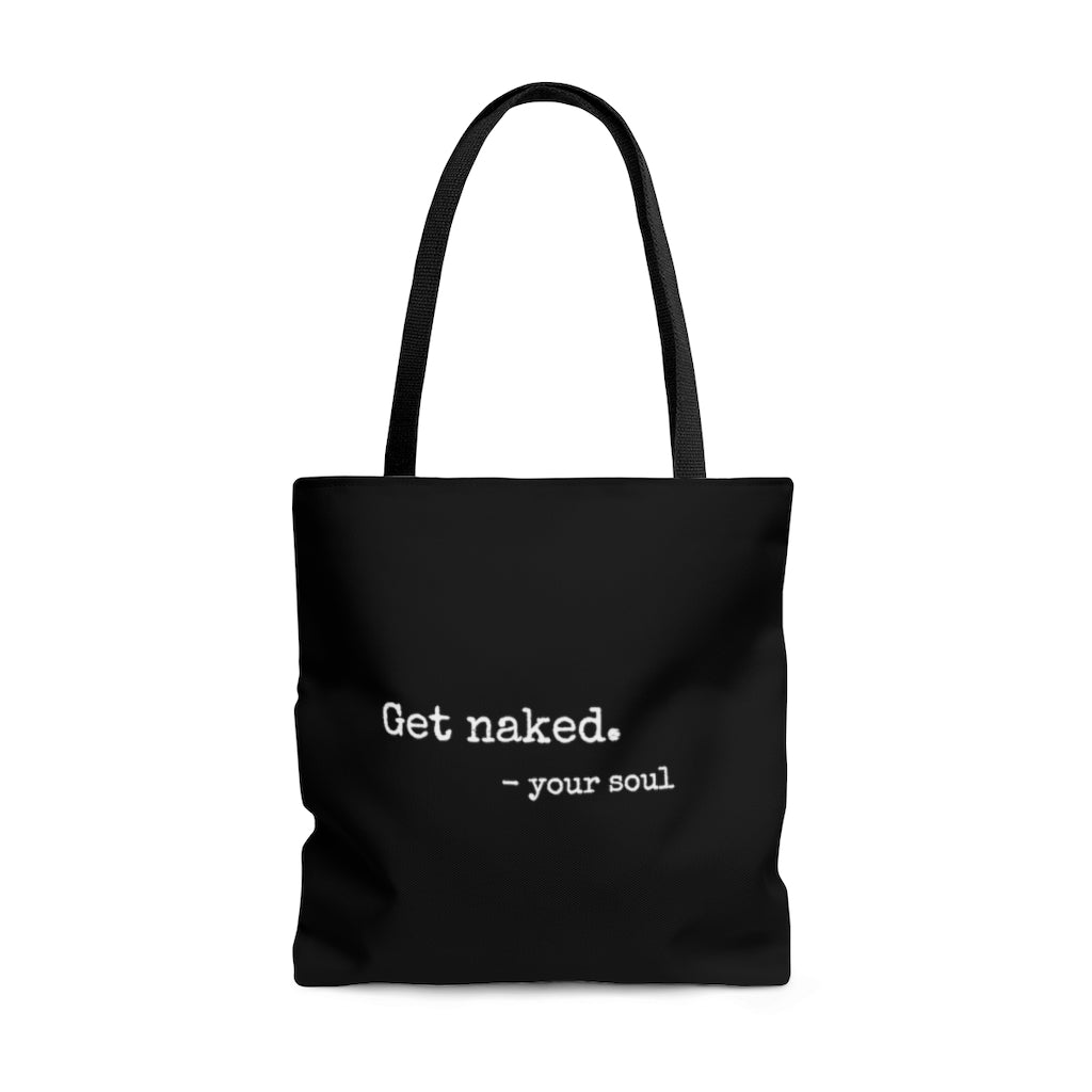 Get Naked Tote Bag